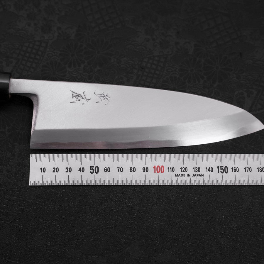 Deba White Steel #2 Kasumi Buffalo Magnolia Handle 180mm