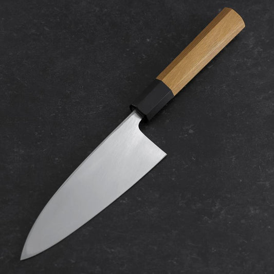 Deba White Steel #2 Kasumi Buffalo Teak Handle 150mm