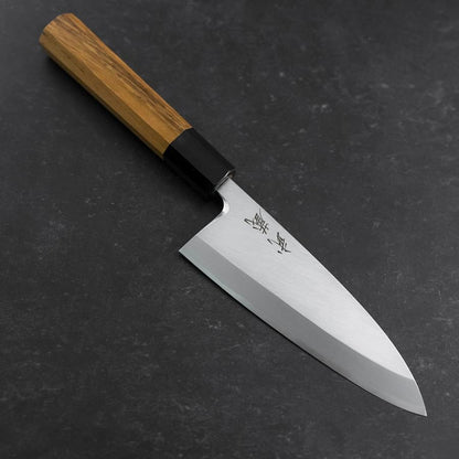 Deba White Steel #2 Kasumi Buffalo Teak Handle 150mm