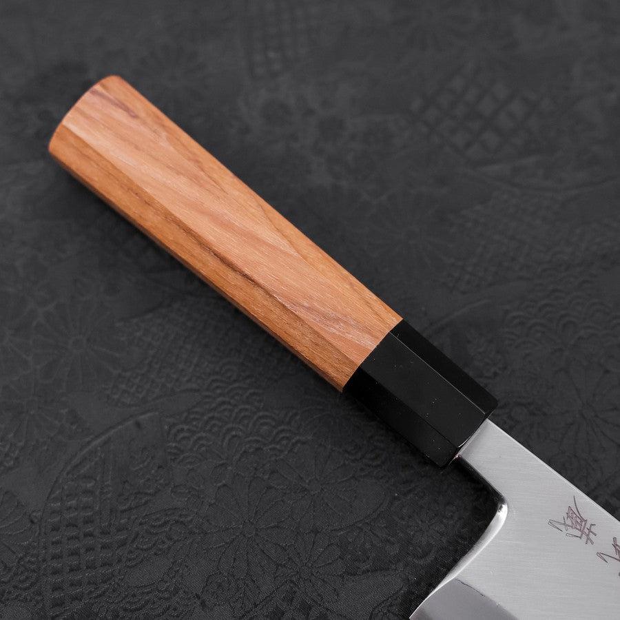 Deba White Steel #2 Kasumi Buffalo Teak Handle 180mm