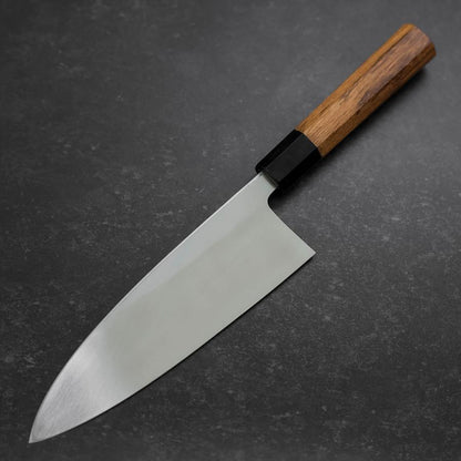 Deba White Steel #2 Kasumi Buffalo Teak Handle 195mm