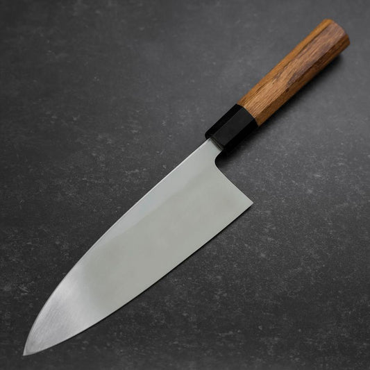 Deba White Steel #2 Kasumi Buffalo Teak Handle 195mm