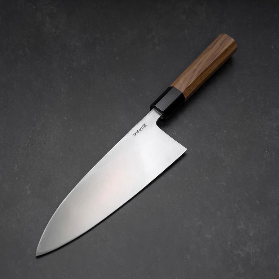 Deba White Steel #2 Kasumi Buffalo Teak Handle 210mm