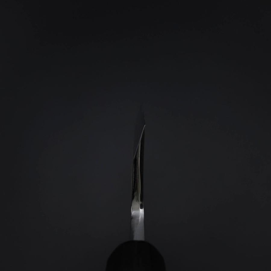 Deba White Steel #2 Kasumi Chokin Silver Dragon Buffalo Ebony Handle 150mm