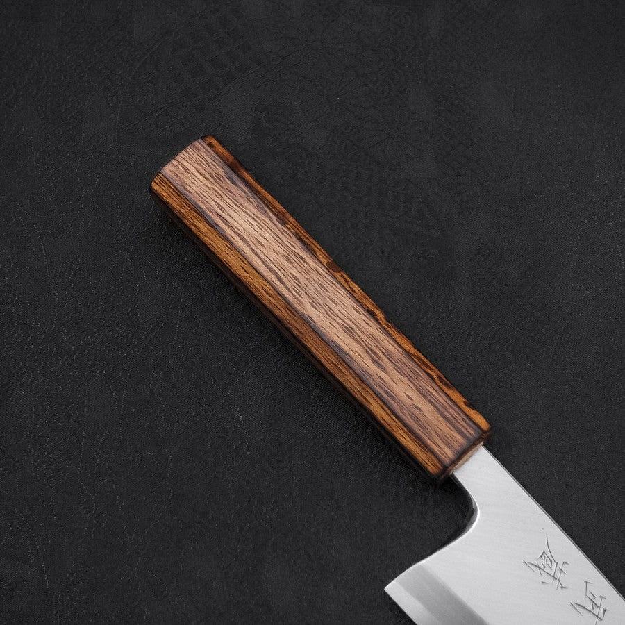 Deba White Steel #2 Kasumi Sumi Urushi Handle 150mm