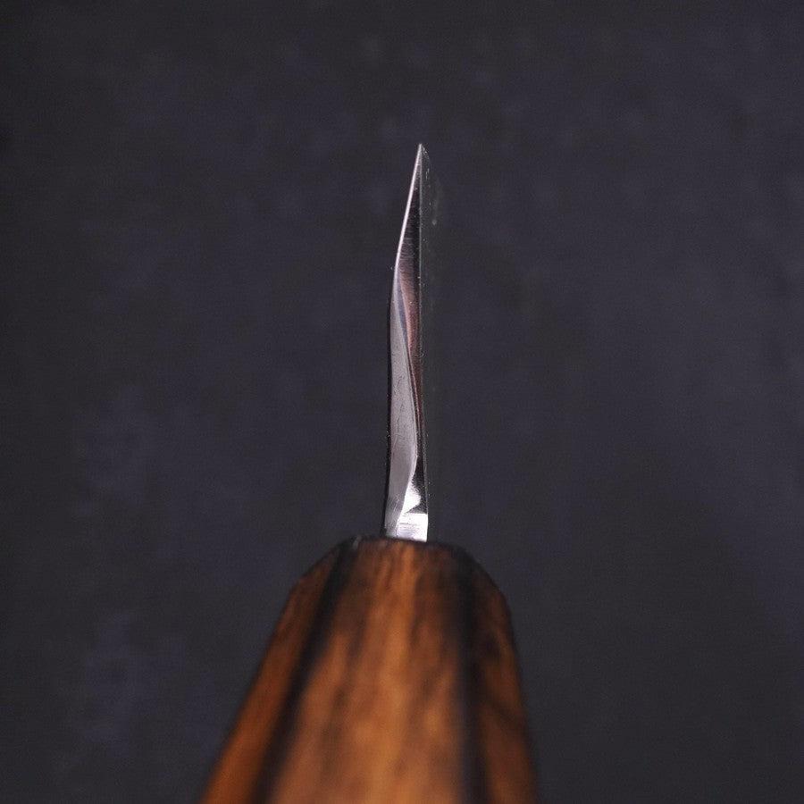 Deba White Steel #2 Kasumi Sumi Urushi Handle 165mm