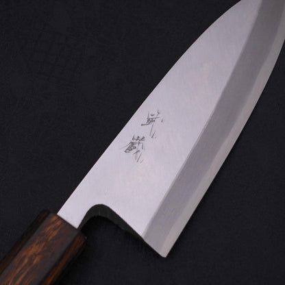 Deba White Steel #2 Kasumi Sumi Urushi Handle 180mm