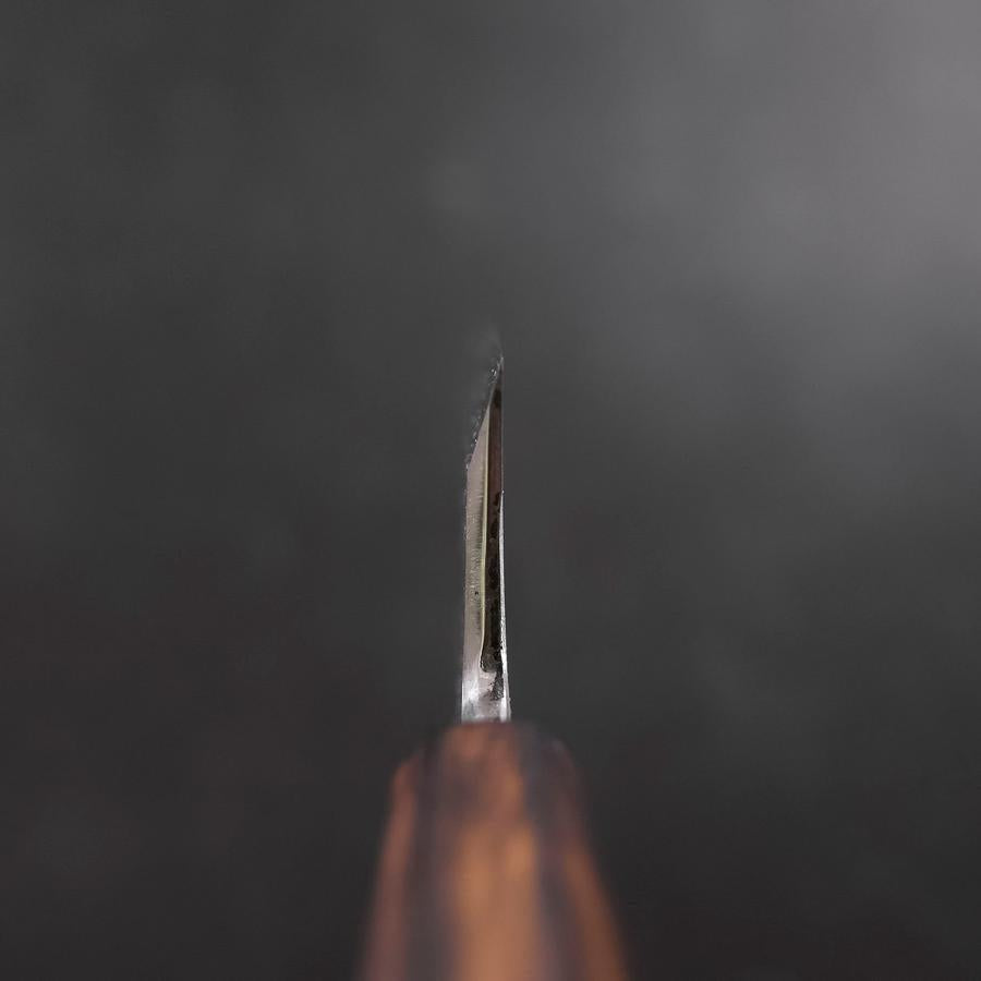 Deba White Steel #2 Kasumi Sumi Urushi Handle 180mm