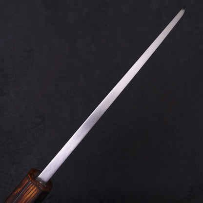 Deba White Steel #2 Kasumi Sumi Urushi Handle 180mm