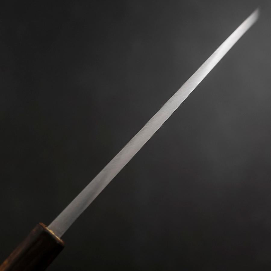 Deba White Steel #2 Kasumi Sumi Urushi Handle 180mm