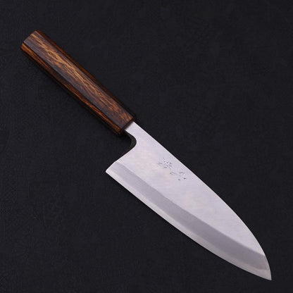 Deba White Steel #2 Kasumi Sumi Urushi Handle 180mm