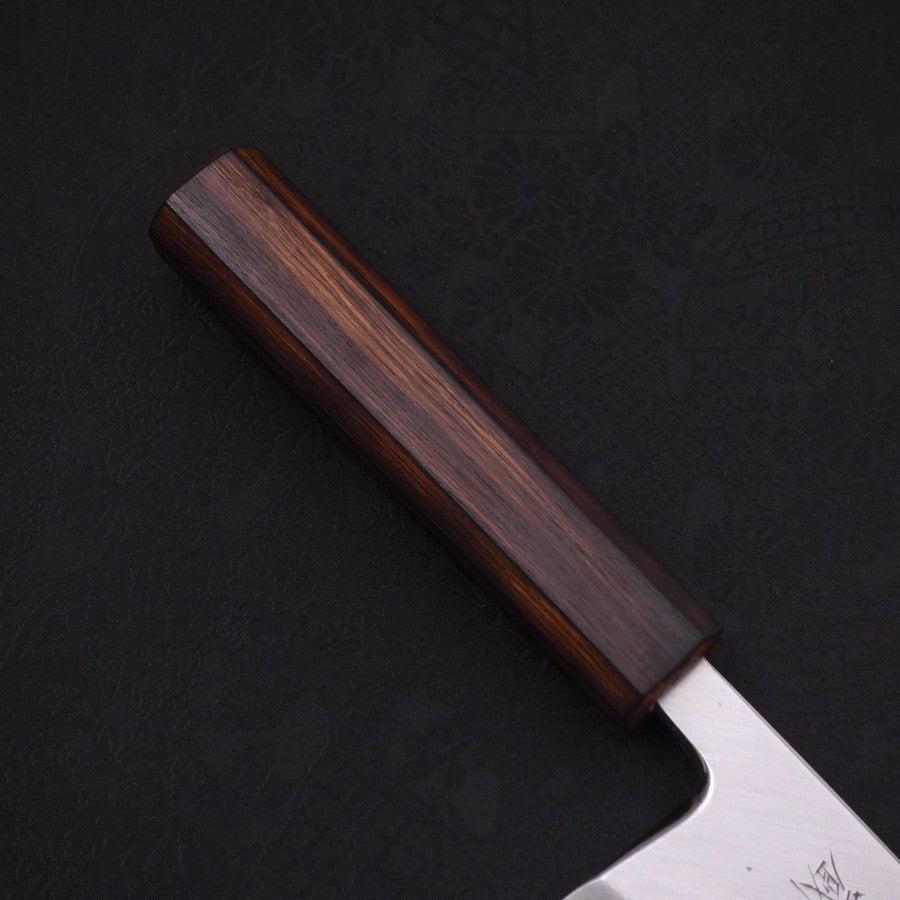 Deba White Steel #2 Kasumi Sumi Urushi Handle 195mm
