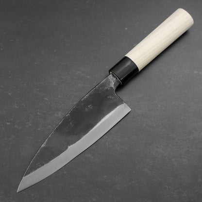 Deba White Steel #2 Kurouchi Magnolia Handle 165mm
