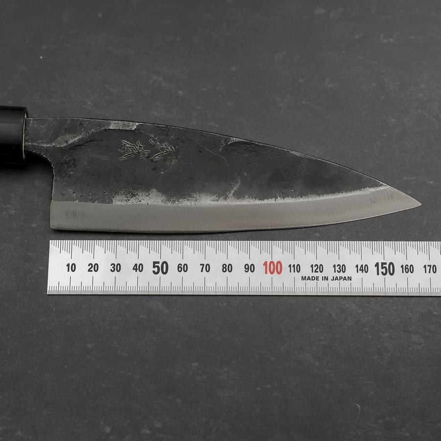 Deba White Steel #2 Kurouchi Magnolia Handle 165mm