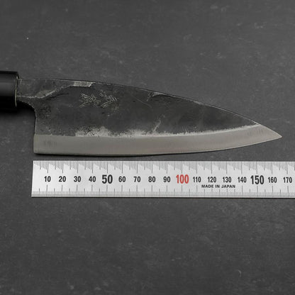 Deba White Steel #2 Kurouchi Magnolia Handle 165mm