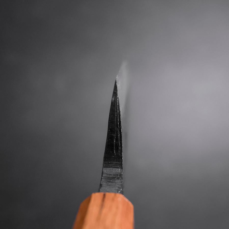 Deba White Steel #2 Kurouchi Oak Handle 150mm