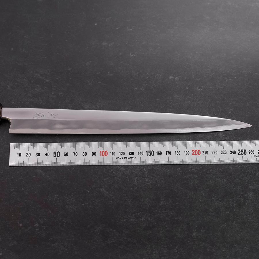 Fuguhiki White Steel #1 Mirror Buffalo Walnut Handle 270mm