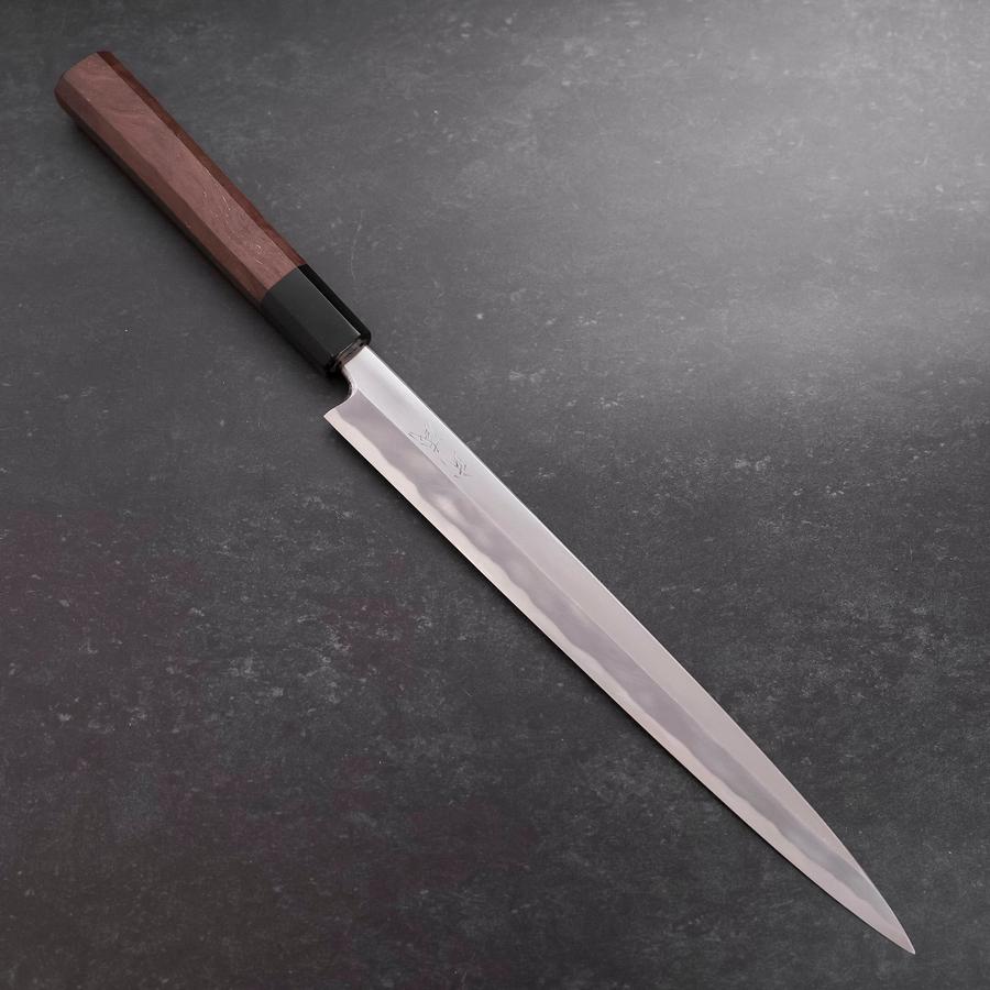 Fuguhiki White Steel #1 Mirror Buffalo Walnut Handle 270mm