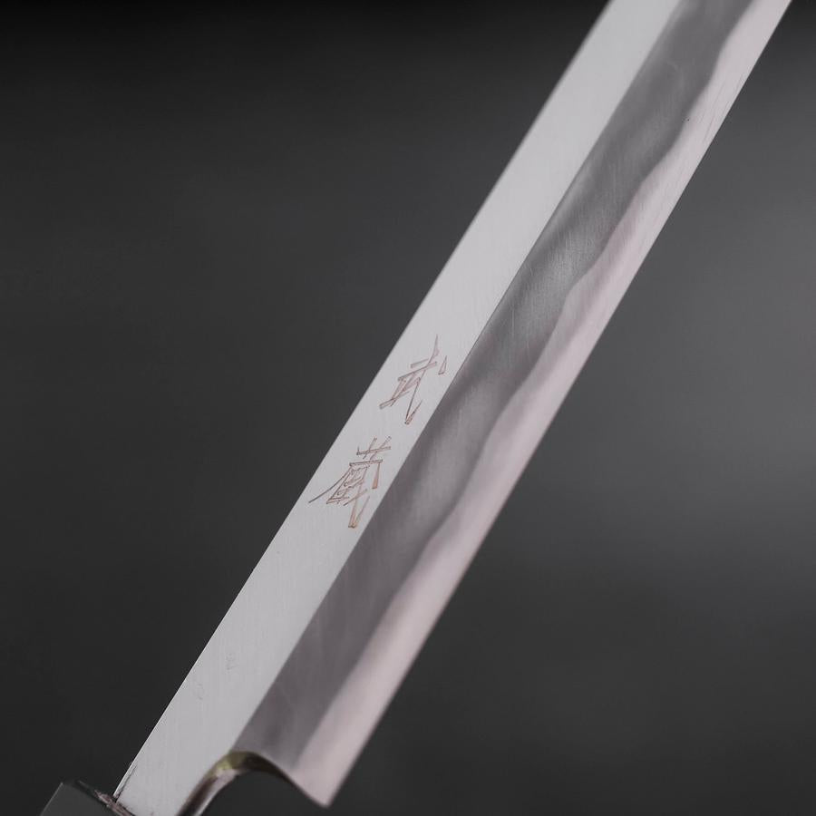 Fuguhiki White Steel #2 Hon-Kasumi Buffalo Walnut Handle 300mm