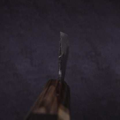 Funayuki Blue Super Kurouchi Buffalo Ebony Handle 165mm