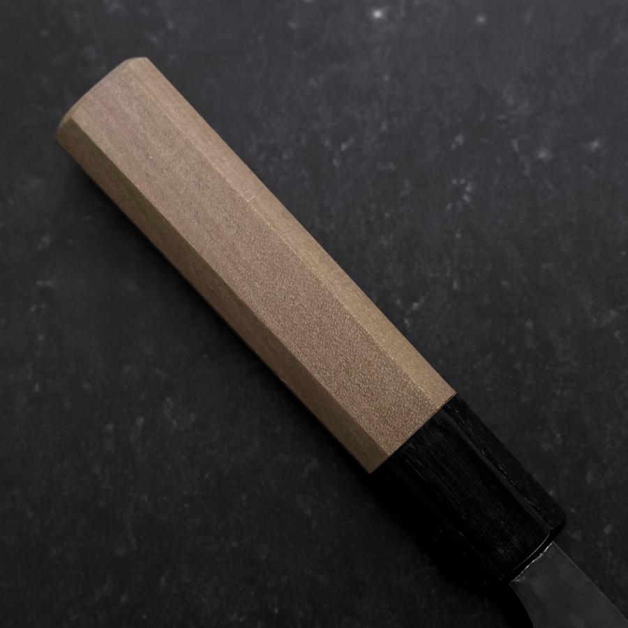 Funayuki Blue Steel #1 Kurouchi Buffalo Magnolia Handle 105mm