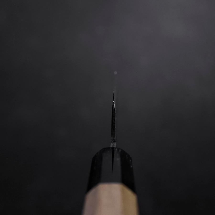 Funayuki Blue Steel #1 Kurouchi Buffalo Magnolia Handle 105mm