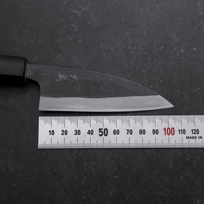 Funayuki Blue Steel #1 Kurouchi Buffalo Magnolia Handle 105mm