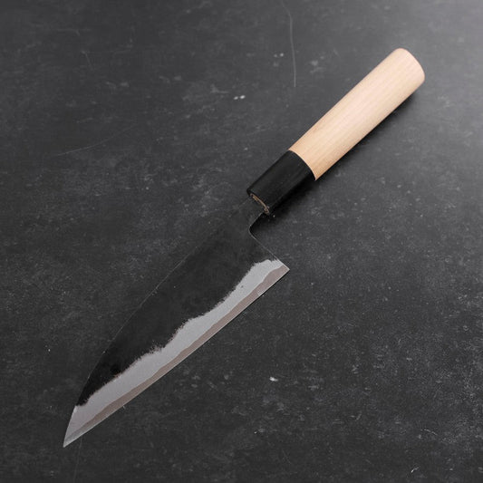 Funayuki Blue Steel #2 Kurouchi Buffalo Magnolia Handle 150mm