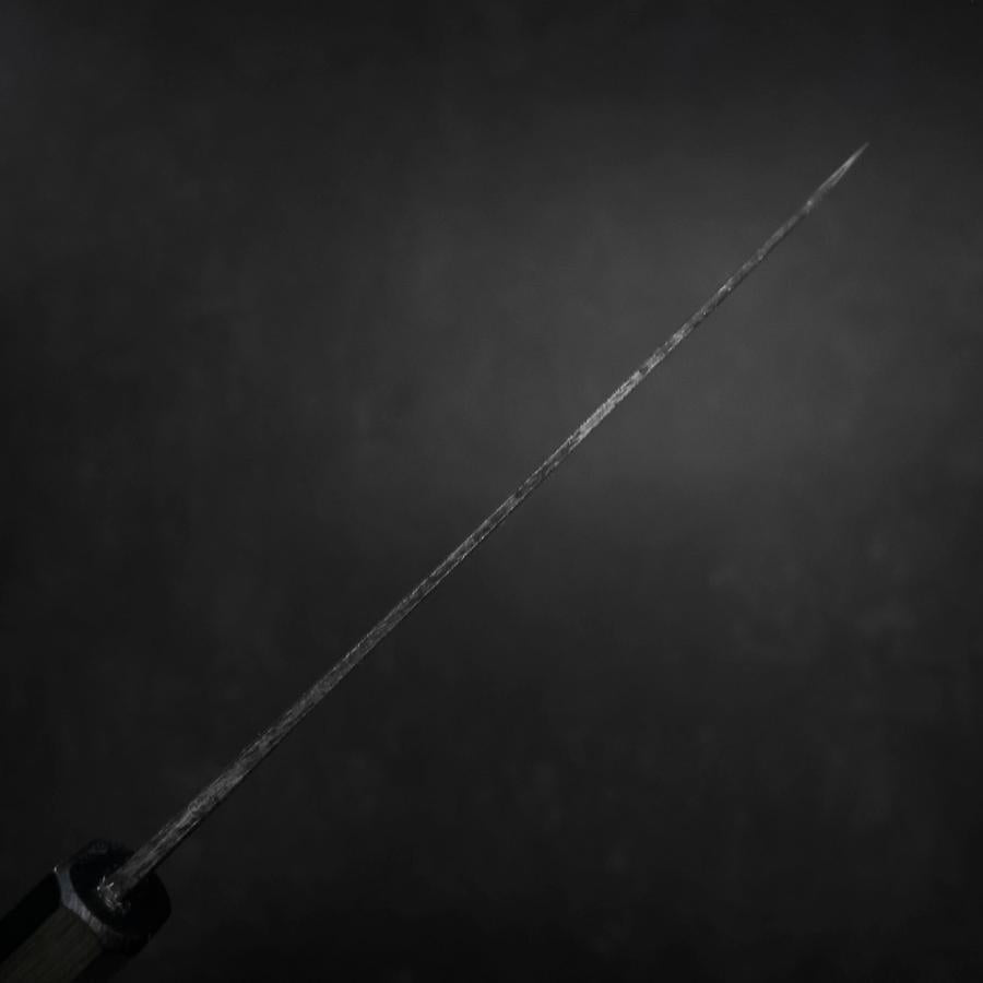 Funayuki Blue Steel #2 Kurouchi Dark Blue Urushi Handle 145mm