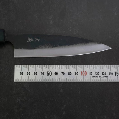 Funayuki Blue Steel #2 Kurouchi Dark Blue Urushi Handle 145mm