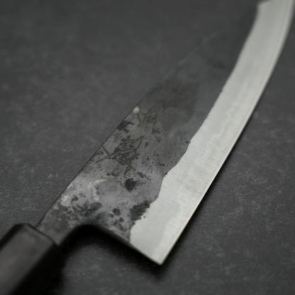 Funayuki Blue Steel #2 Kurouchi Walnut Handle 150mm