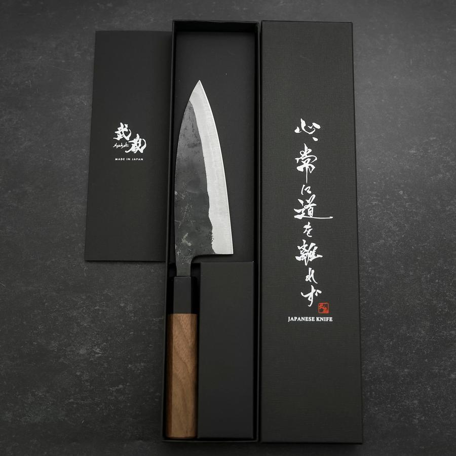 Funayuki Blue Steel #2 Kurouchi Walnut Handle 150mm