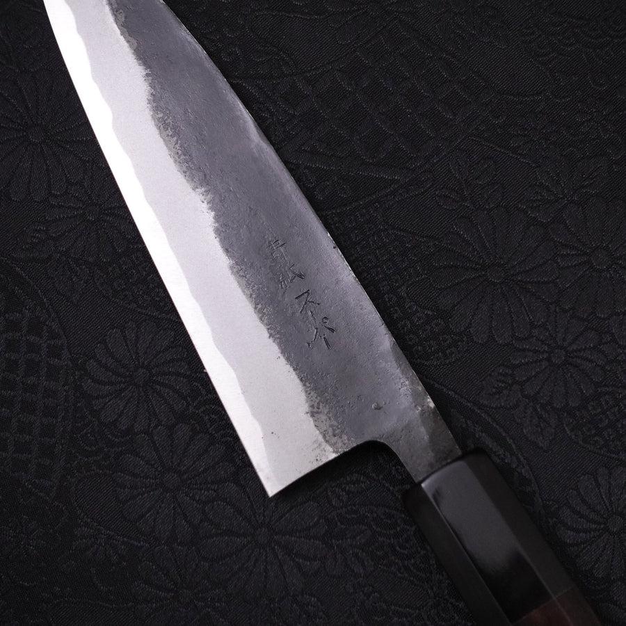 Funayuki Sabaki Blue Super Kurouchi Buffalo Ebony Handle 135mm