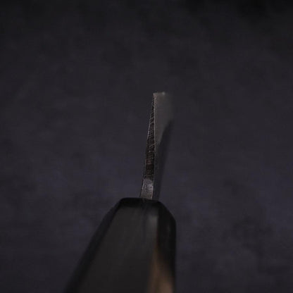 Funayuki Sabaki Blue Super Kurouchi Buffalo Ebony Handle 135mm