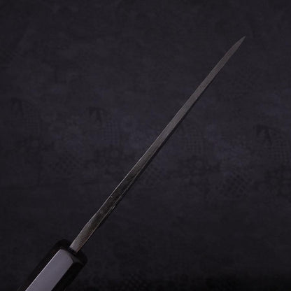 Funayuki Sabaki Blue Super Kurouchi Buffalo Ebony Handle 135mm