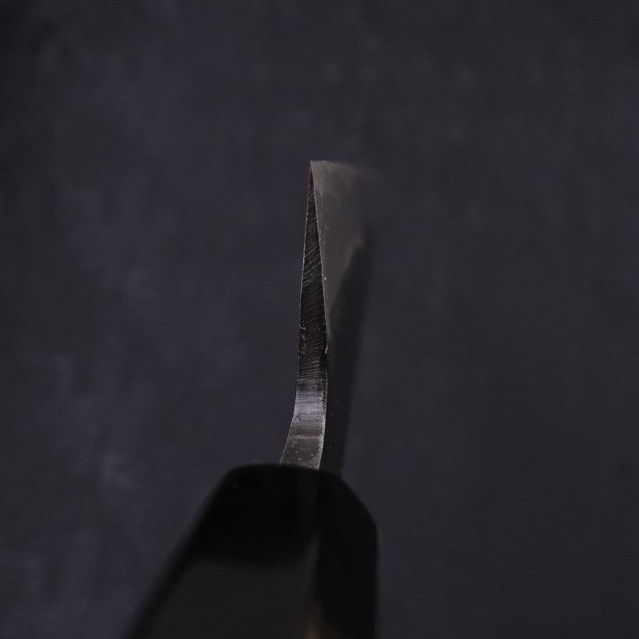 Funayuki Sabaki Blue Super Kurouchi Buffalo Ebony Handle 180mm