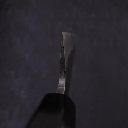 Funayuki Sabaki Blue Super Kurouchi Buffalo Ebony Handle 180mm