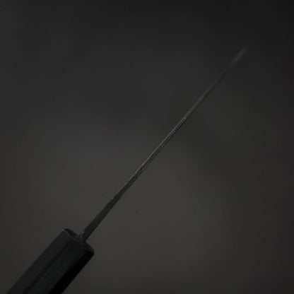 Funayuki Sabaki Blue Steel #2 Kurouchi Dark Blue Urushi Handle 105mm