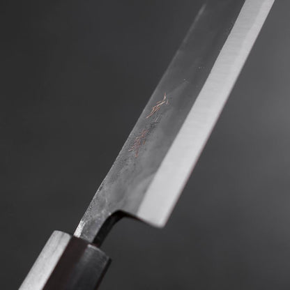 Funayuki Sabaki Blue Steel #2 Kurouchi Ebony Handle 165mm