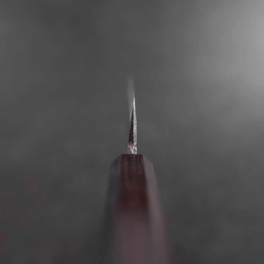 Funayuki Sabaki Blue Steel #2 Kurouchi Ebony Handle 165mm