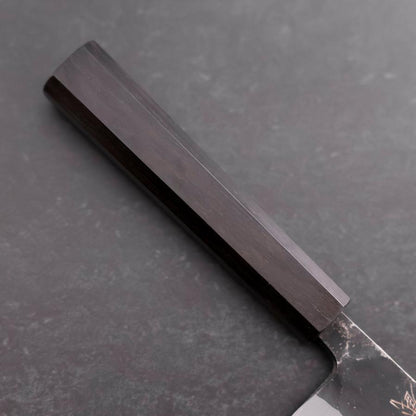 Funayuki Sabaki Blue Steel #2 Kurouchi Ebony Handle 165mm