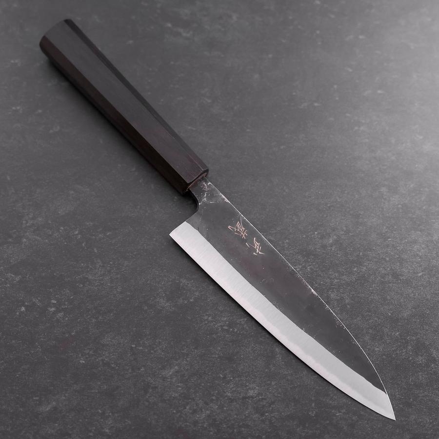 Funayuki Sabaki Blue Steel #2 Kurouchi Ebony Handle 165mm