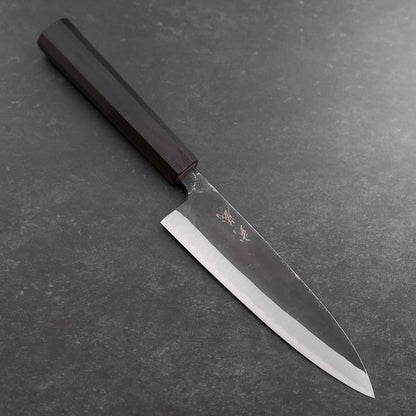 Funayuki Sabaki Blue Steel #2 Kurouchi Ebony Handle 165mm