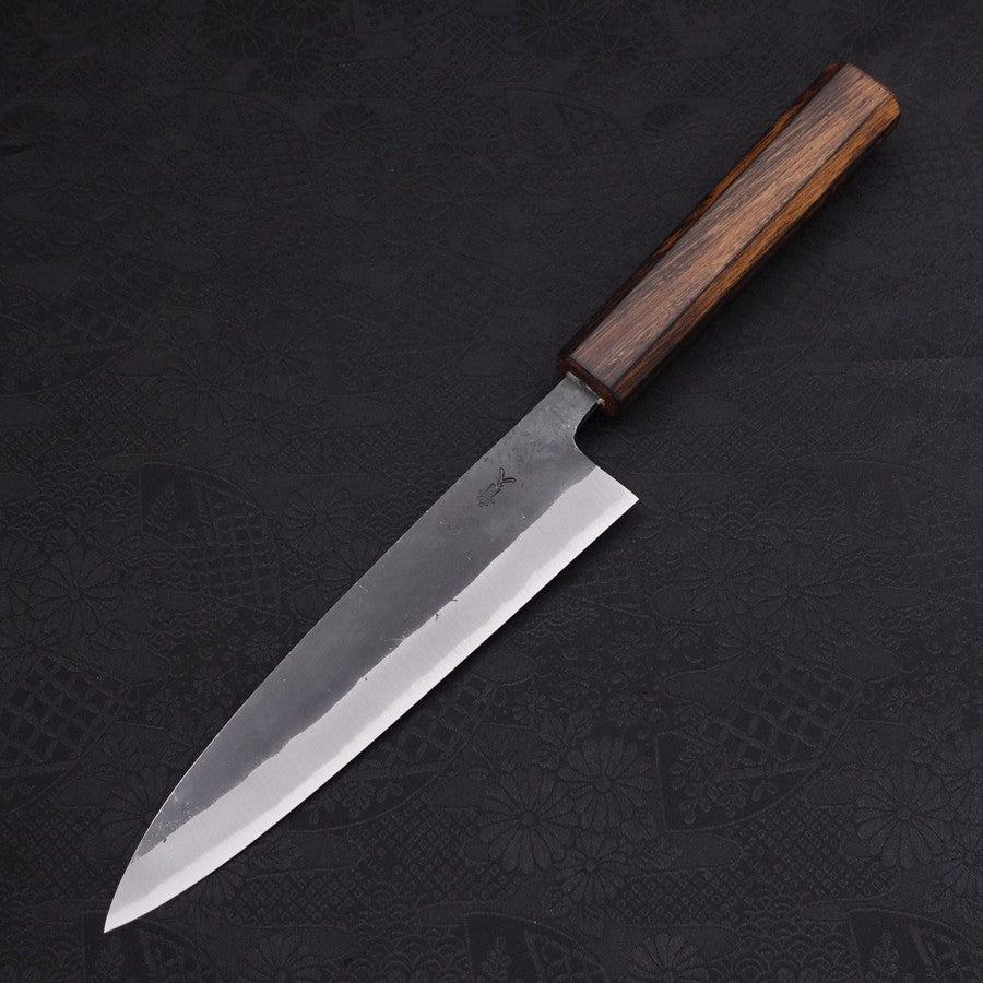 Funayuki Sabaki Blue Steel #2 Kurouchi Sumi Urushi Handle 180mm