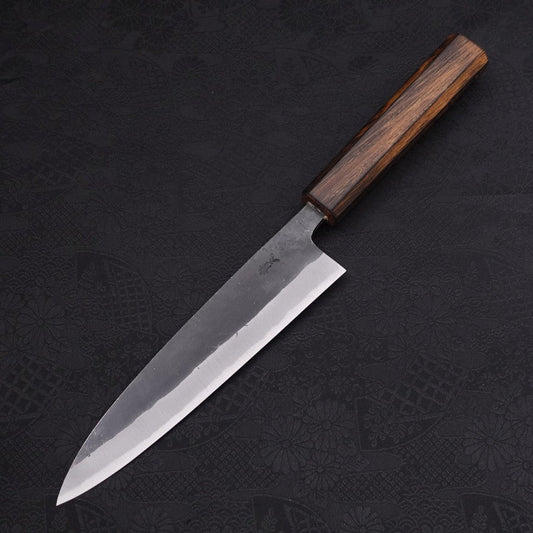 Funayuki Sabaki Blue Steel #2 Kurouchi Sumi Urushi Handle 180mm