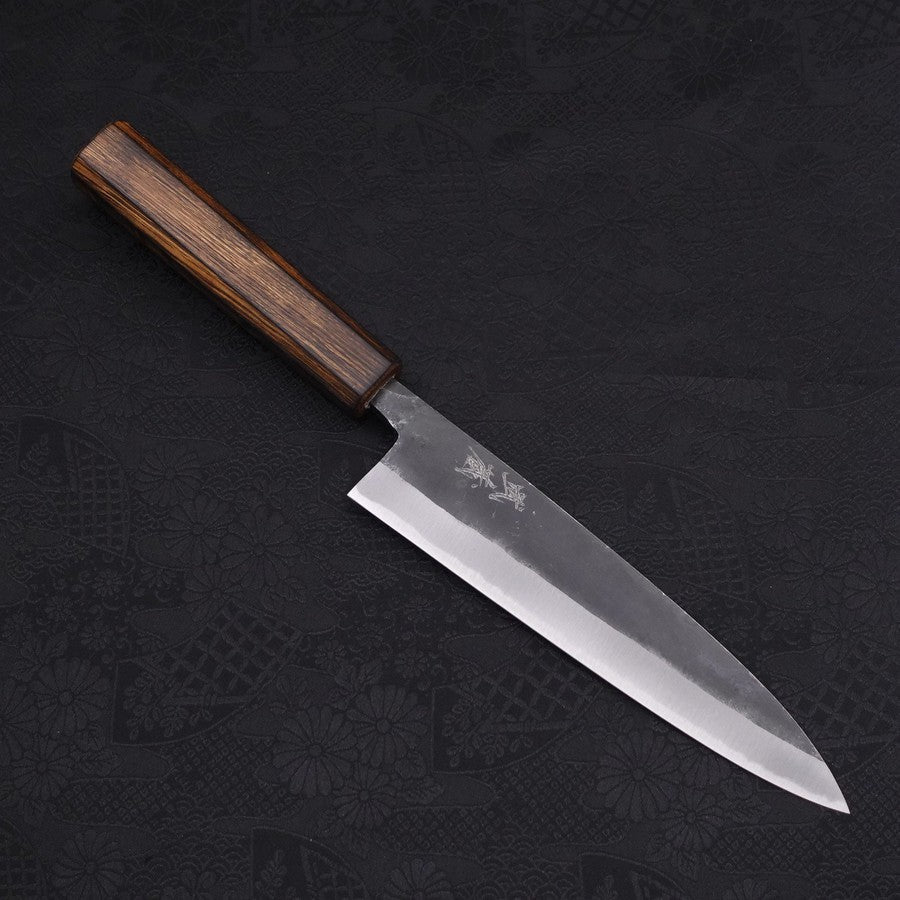 Funayuki Sabaki Blue Steel #2 Kurouchi Sumi Urushi Handle 180mm
