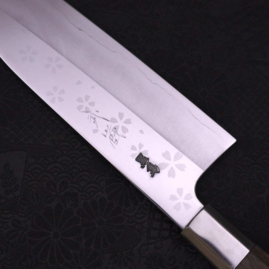 Funayuki Silver Steel #3 Sakura Walnut Handle 165mm