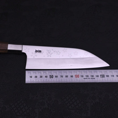 Funayuki Silver Steel #3 Sakura Walnut Handle 165mm