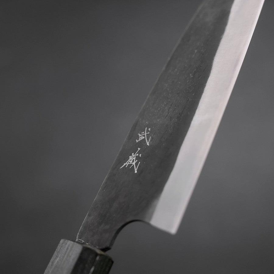 Funayuki White Steel #2 Kurouchi Green Urushi Handle 150mm