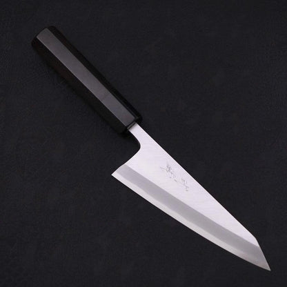 Garasuki Boning Knife White Steel #2 Kasumi Buffalo Ebony Handle 150mm